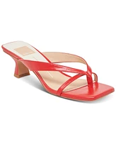 Dolce Vita Women's Brevel Thong Low Block Heel Dress Sandals
