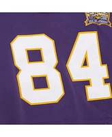 Mitchell & Ness Men's Purple Randy Moss Minnesota Vikings Retired Player Name Number Pullover Hoodie