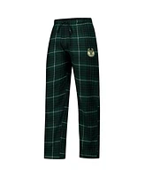 Concepts Sport Men's Hunter Green Milwaukee Bucks Vector T-Shirt Flannel Pants Sleep Set