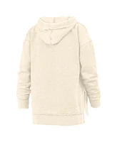 Pressbox Women's Cream Texas Longhorns Marni Pullover Hoodie