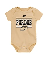 Outerstuff Newborn Black Purdue Boilermakers Sunday Comics 3-Pack Bodysuit Set