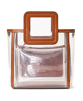 Staud Women's Minnesota Vikings Clear Mini Shirley Bag