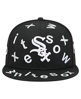 New Era Men's Black Chicago White Sox Team Confetti 59FIFTY Fitted Hat