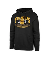 '47 Brand Men's and Women's Black Los Angeles Lakers Good Call Headline Pullover Hoodie