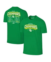 The Victory Men's Green Oregon Ducks 2024 Big Ten Football Conference Champions Undefeated Schedule T-Shirt