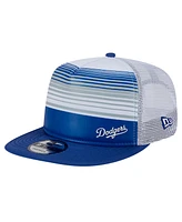 New Era Men's Royal Los Angeles Dodgers Team Horizon 9FIFTY A-Frame Trucker Snapback Hat