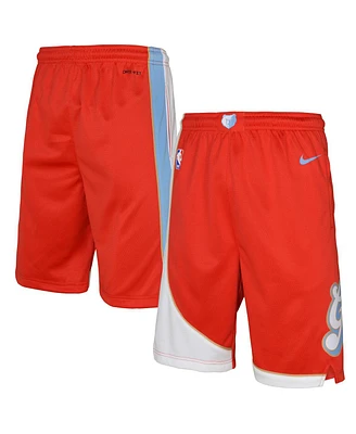 Nike Big Boys and Girls Memphis Grizzlies 2024/25 City Edition Swingman Performance Shorts