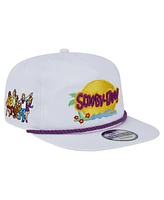 New Era Men's White Scooby-Doo Golfer Adjustable Hat