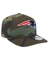 New Era Men's Camo New England Patriots Woodsy 9FIFTY Snapback Hat