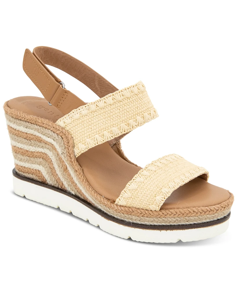 Gentle Souls Women's Evora Wedge Sandals