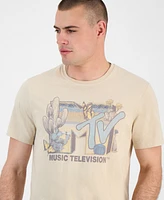 Sun + Stone Men's Mtv Cactus Regular-Fit Graphic T-Shirt, Exclusively at Macy's