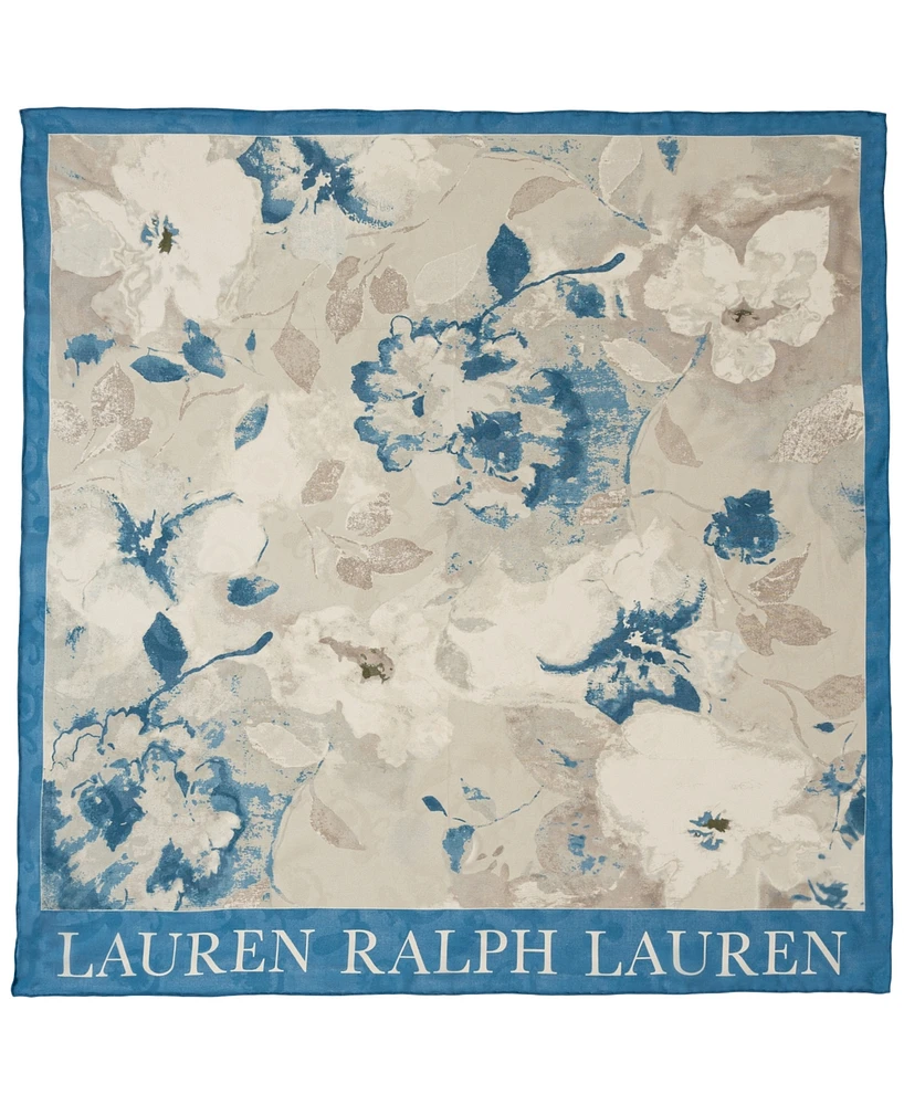 Lauren Ralph Lauren Floral Square Scarf
