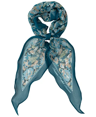 Lauren Ralph Lauren Pre-Spring Floral Diamond Scarf