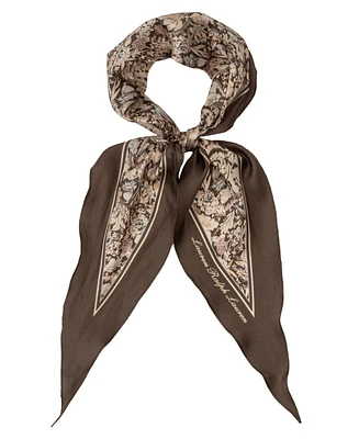 Lauren Ralph Lauren Pre-Spring Floral Small Diamond Scarf