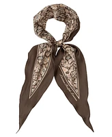 Lauren Ralph Lauren Pre-Spring Floral Small Diamond Scarf