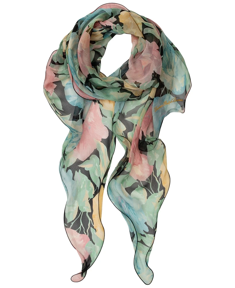 Lauren Ralph Lauren Spring Floral Wavy Wrap