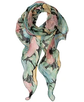 Lauren Ralph Lauren Spring Floral Wavy Wrap