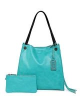 Old Trend Women's Genuine Leather Daisy Tote Bag