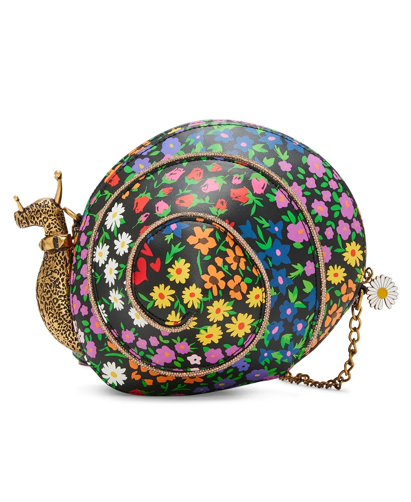 Betsey Johnson Snailed It Small Crossbody Bag