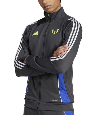 adidas Men's Messi Icon Logo Track Jacket