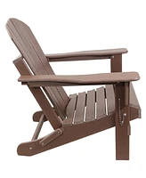 Folding All-Weather Adirondack Chair