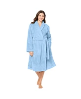 Dreams & Co. Plus Size Ultra Plush Wrap Robe