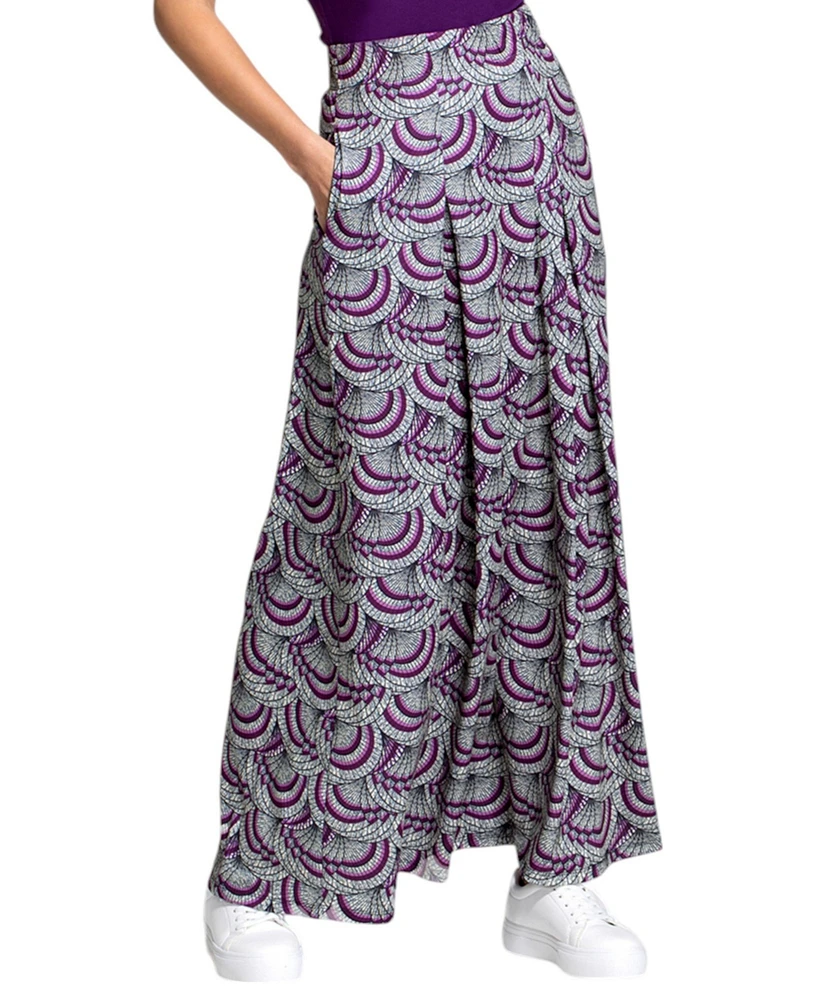 HotSquash London Women's Box Pleat Maxi Skirt