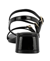 Jones New York Women's Unasyn Block Heel Strappy Dress Sandals