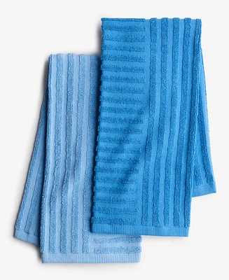 The Cellar 2 Pack Linear Sculpted Towels, Exclusively at Macy's