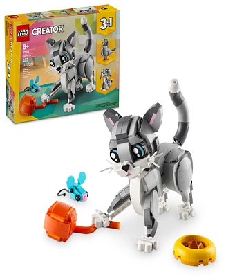 Lego Creator 3 in 1 Playful Cat Building Toy 31163, 407 Pieces