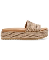 Dv Dolce Vita Women's Scottie Raffia Flatform Sandals
