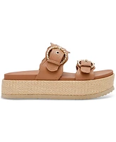 Dv Dolce Vita Women's Serpent Double Band Footbed Sandals