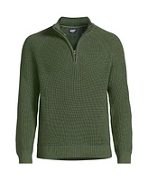 Lands' End Men's Drifter Quarter Zip Sweater