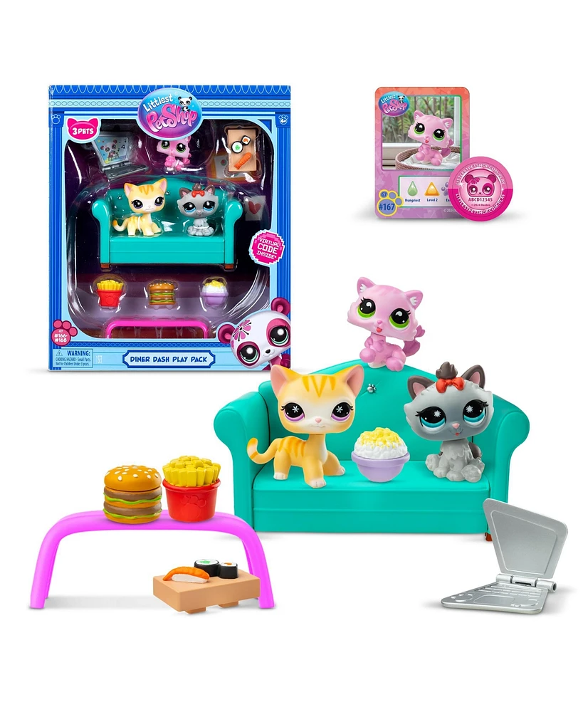 Littlest Pet Shop Diner Dash Play Pack