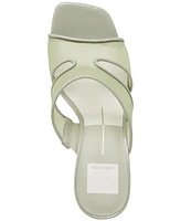 Dolce Vita Women's Gitel Crossband Slide High Heel Dress Sandals