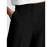 Kenneth Cole Women's Pintucked Wide-Leg Pants