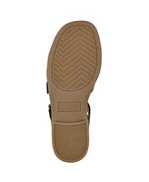 White Mountain Women's Mayday Round Toe Flat Sandals