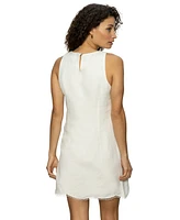 Sanctuary Women's Embroidered Blooms Sleeveless Mini Dress