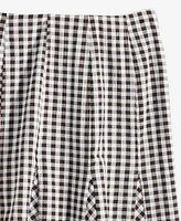 On 34th Women's Seersucker Gingham Midi Skirt, Exclusively at Macy's