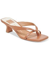 Dolce Vita Women's Brevel Thong Low Block Heel Dress Sandals