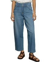 Sanctuary Women's Side Car Barrel Faded Jeans