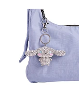 Hello Kitty Cinnamoroll Crystal-Embellished Keychain Travel Bag Charm