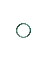 Gale — Cyan square jade ring