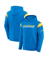 Darius Rucker Collection by Fanatics Men's Powder Blue Los Angeles Chargers Football Washed Pullover Hoodie