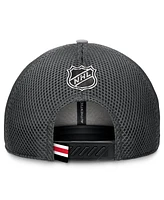 Fanatics Men's Gray Carolina Hurricanes Authentic Pro Home Ice Trucker Adjustable Hat