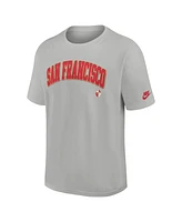 Nike Men's Silver San Francisco 49ers Rewind Max90 Statement T-Shirt