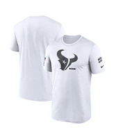 Nike Men's White Houston Texans 2024 Salute To Service Legend Performance T-Shirt