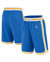 Jordan Men's Blue Ucla Bruins Road Replica Performance Basketball Shorts