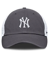 Nike Men's Gray New York Yankees Adjustable Trucker Hat