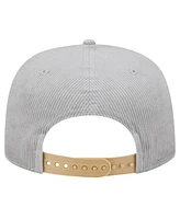 New Era Men's Gray New Orleans Saints Corduroy Golfer Adjustable Hat